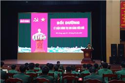 Sư đoàn 3 tổ chức lớp bồi dưỡng lý luận chính trị cho đảng viên mới